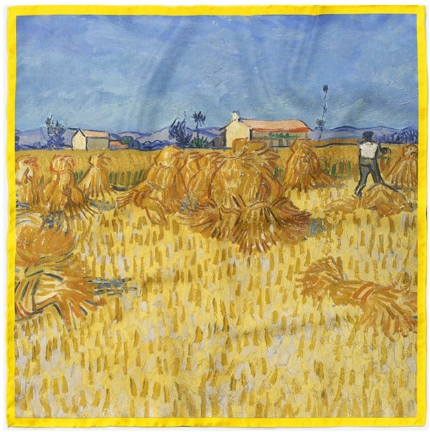 Oil Painting Silk Scarves