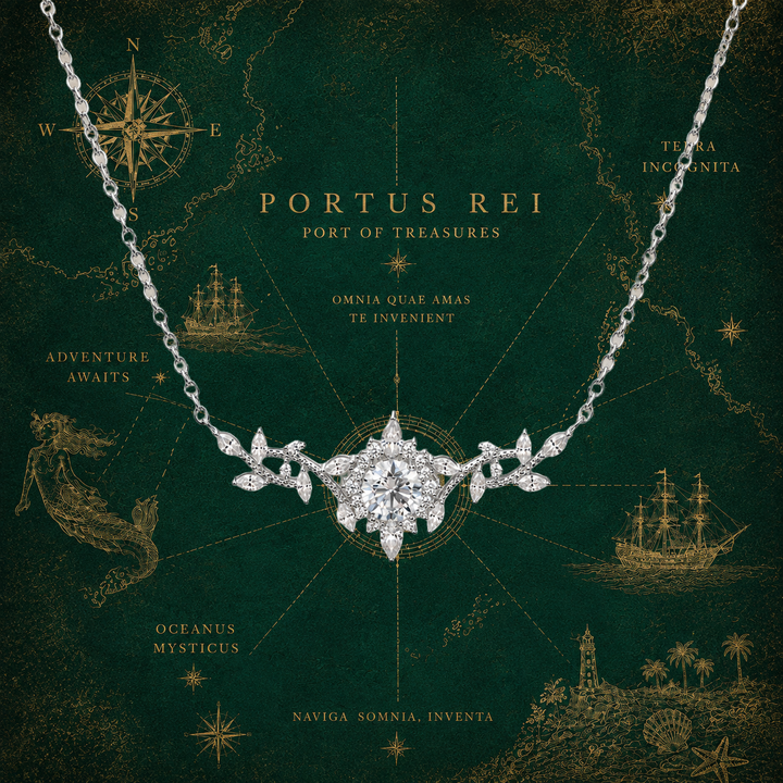 Celestia Leaf™ Moissanite Pendant Necklace