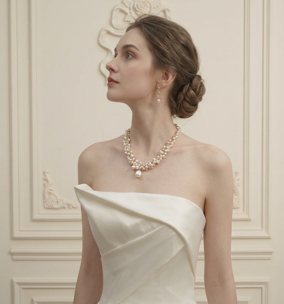 Alessandra — Sculptural Strapless Mikado Bridal Gown