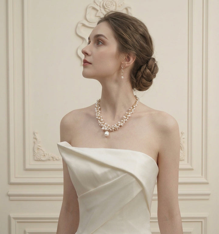 Alessandra — Sculptural Strapless Mikado Bridal Gown