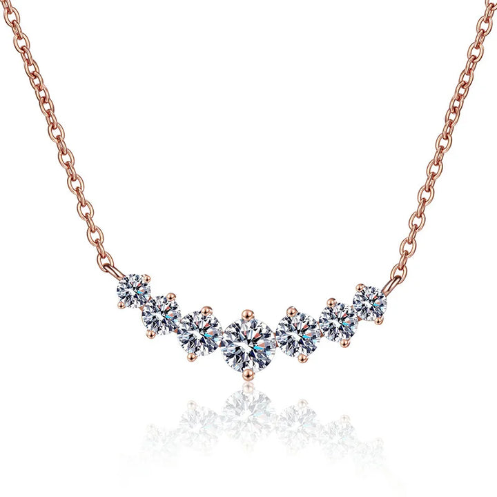 Heart of Brilliance™ – 925 Sterling Silver 5 Carat Heart-Cut Moissanite Pendant Necklace