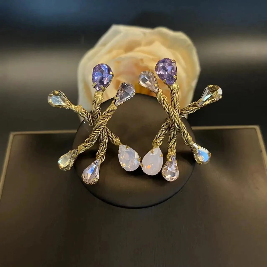 Celestial Blossom Crystal Earrings™