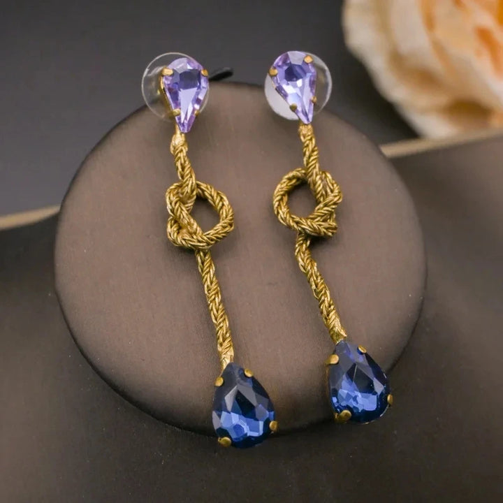 Celestial Blossom Crystal Earrings™