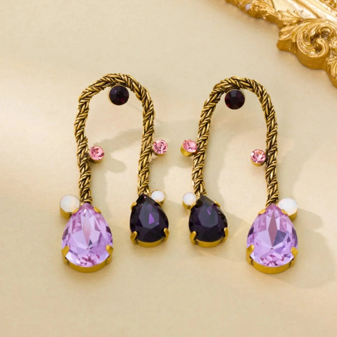 Celestial Blossom Crystal Earrings™