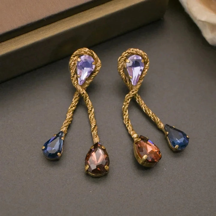 Celestial Blossom Crystal Earrings™