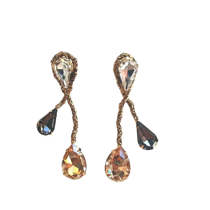 Celestial Blossom Crystal Earrings™
