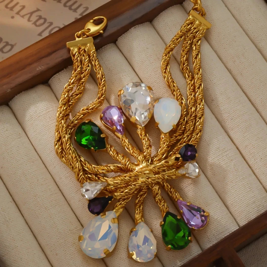 Celestial Blossom Crystal Earrings™