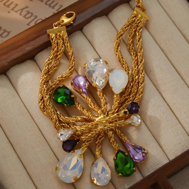 Celestial Blossom Crystal Earrings™
