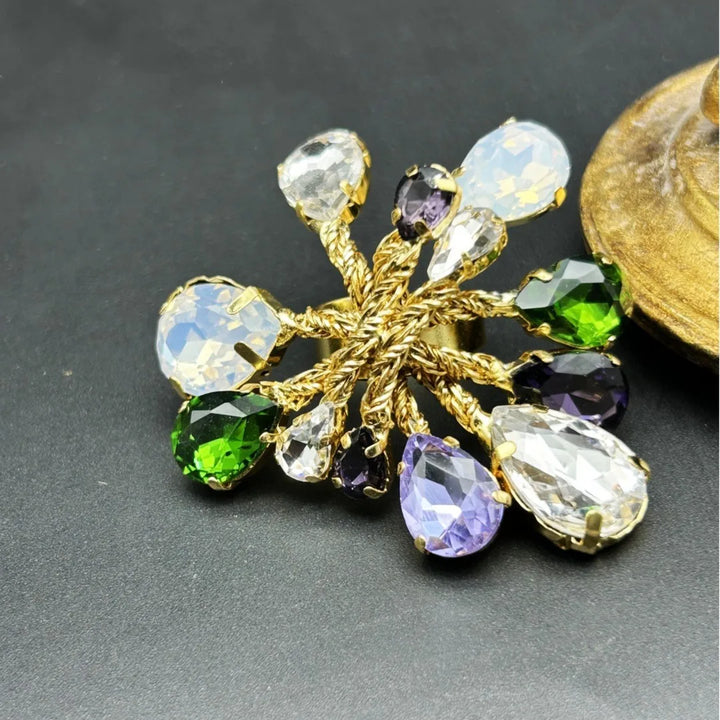 Celestial Blossom Crystal Earrings™