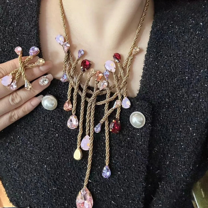 Celestial Blossom Crystal Earrings™