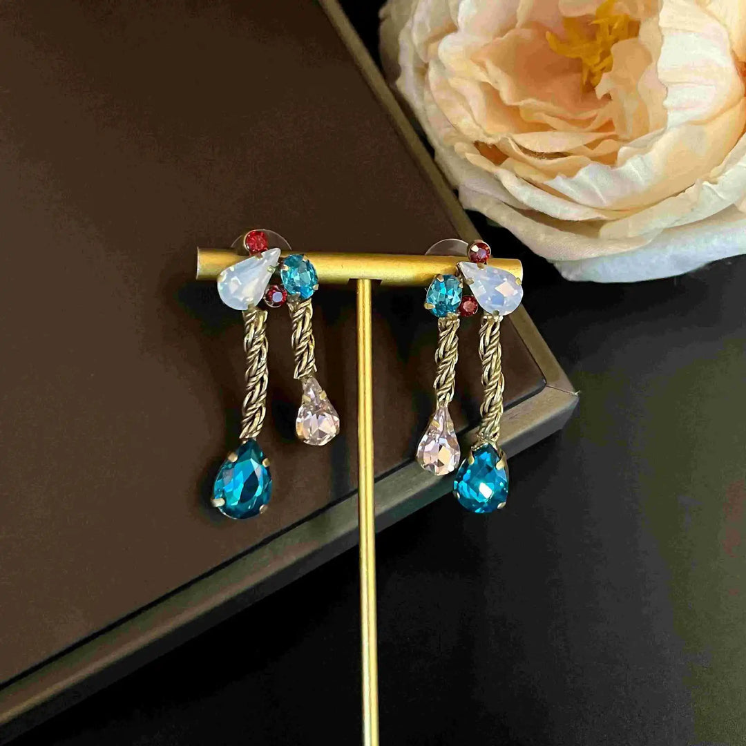 Celestial Blossom Crystal Earrings™