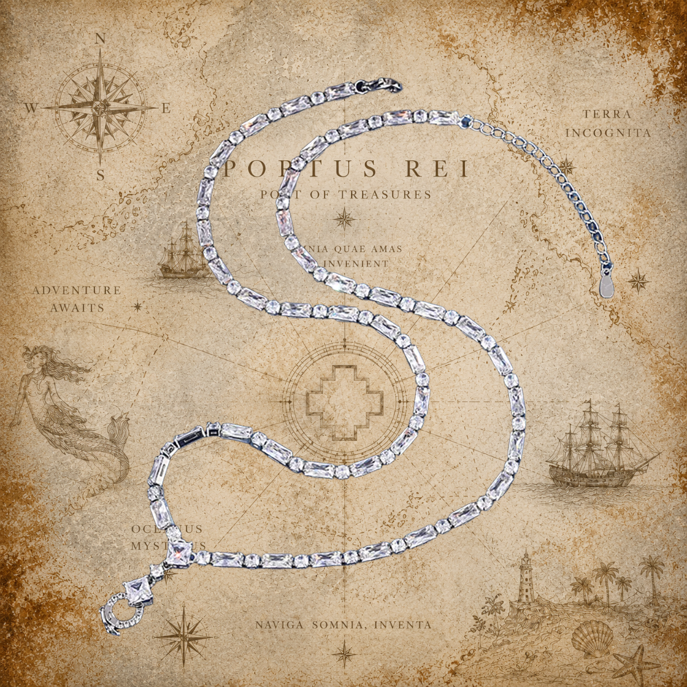 Stellar Halo™ - Crystal Link Necklace