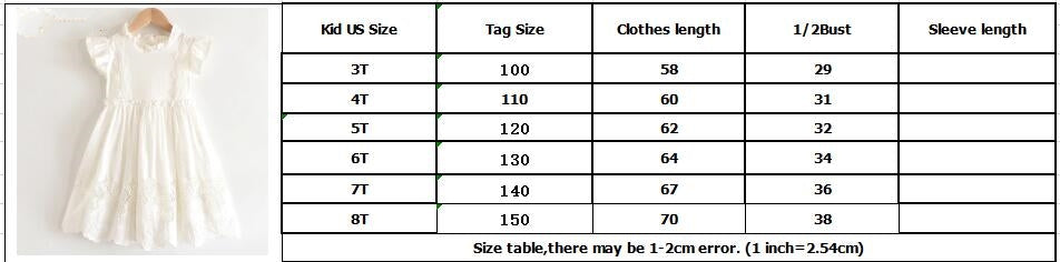 SWEET SUZANNE<br> Crochet Lace Embroidered Mesh Princess Dress For Girls