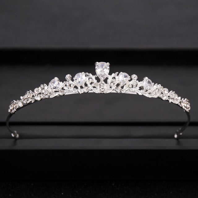 Wedding Tiara<br>Bridal Baroque Jeweled Hair Accessories