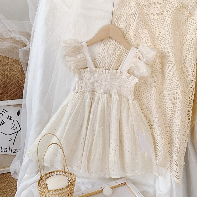 SWEET COCO<br>Summer Dotted Sequined Little Dress